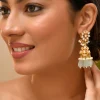 1005-mint-green-gold-earrings-with-pachi-kundan-1.webp Mint Green Gold Earrings With Pachi Kundan