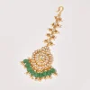 1008-mint-green-kundan-embellished-maangtikka-2.webp Mint Green Kundan Embellished Maangtikka