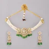 1017-green-kundan-pendant-bead-drop-necklace-and-earrings-set-2.webp Green Kundan Pendant Bead Drop Necklace and Earrings Set