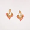 1018-pink-kundan-oversized-bead-drop-earrings-2.webp Pink Kundan Oversized Bead Drop Earrings