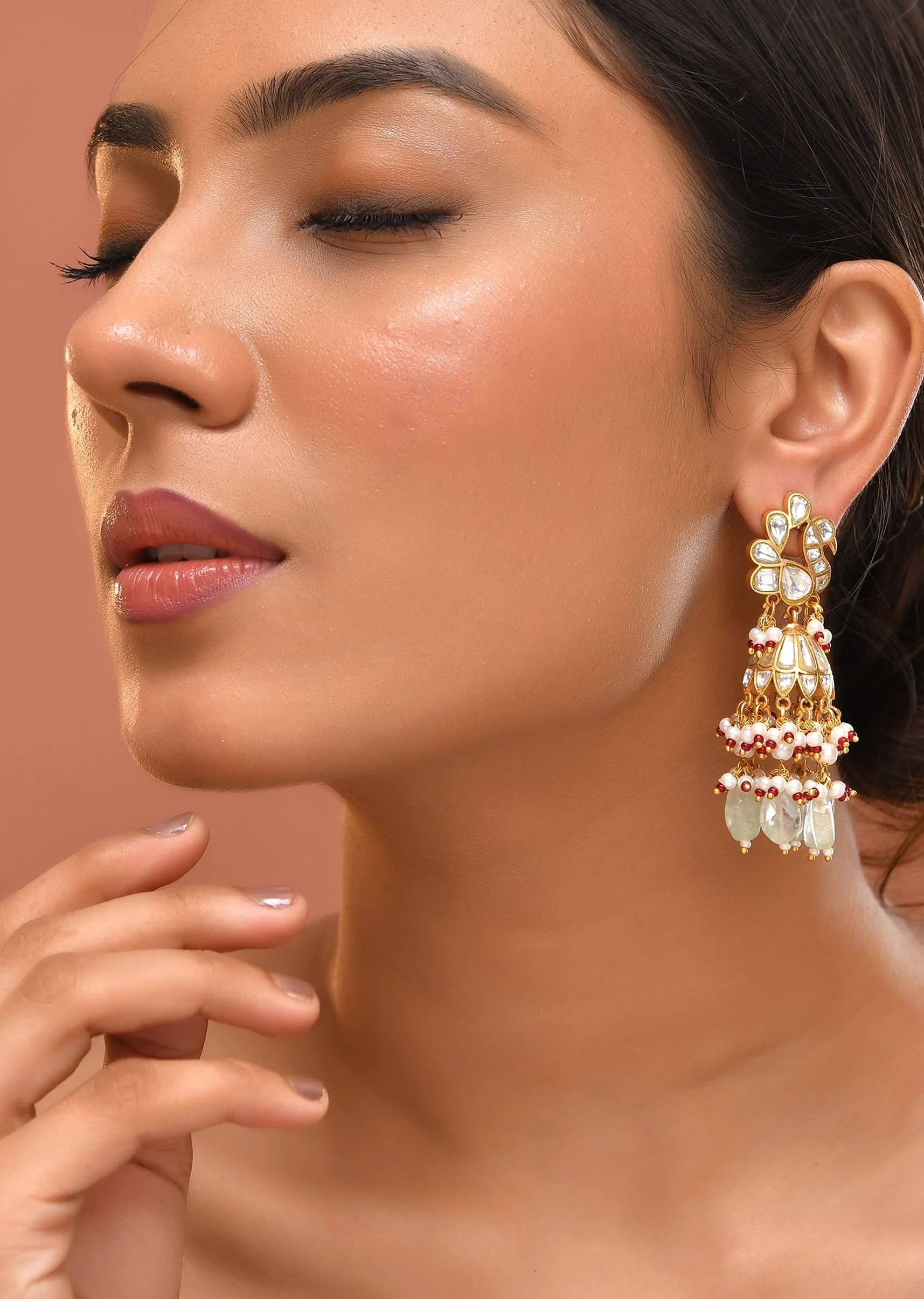 1028-mint-green-earrings-with-pachi-kundan-1.webp Mint Green Earrings With Pachi Kundan