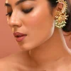 1033-gold-earrings-with-pachi-kundan-1.webp Gold Earrings With Pachi Kundan
