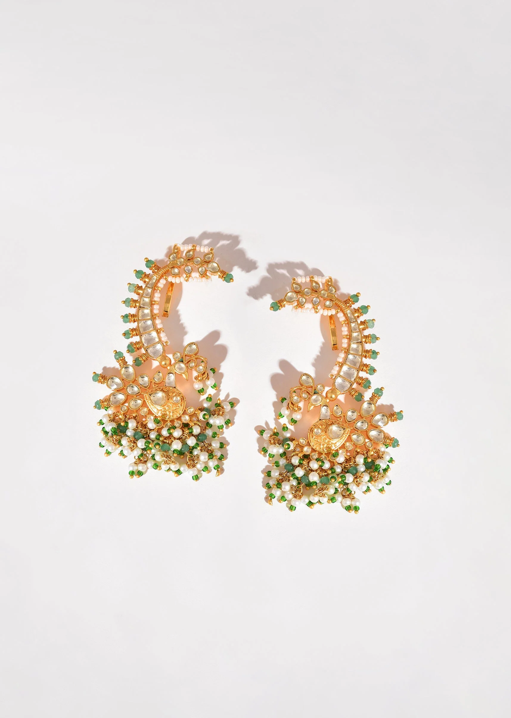 1033-gold-earrings-with-pachi-kundan-2.webp Gold Earrings With Pachi Kundan