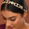 1036-white-and-gold-crescent-motif-kundan-mathapatti-1.webp White and Gold Crescent Motif Kundan Mathapatti