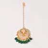 1040-green-chandbali-kundan-maangtikka-2.webp Green Chandbali Kundan Maangtikka