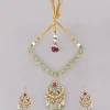 1047-aqua-blue-multi-necklace-set-with-pachi-kundan-2.webp Aqua Blue Multi Necklace Set With Pachi Kundan