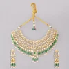 1048-gold-and-green-kundan-necklace-and-earrings-set-2.webp Gold and Green Kundan Necklace and Earrings Set