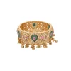 Antique Gold Kundan Kada Set