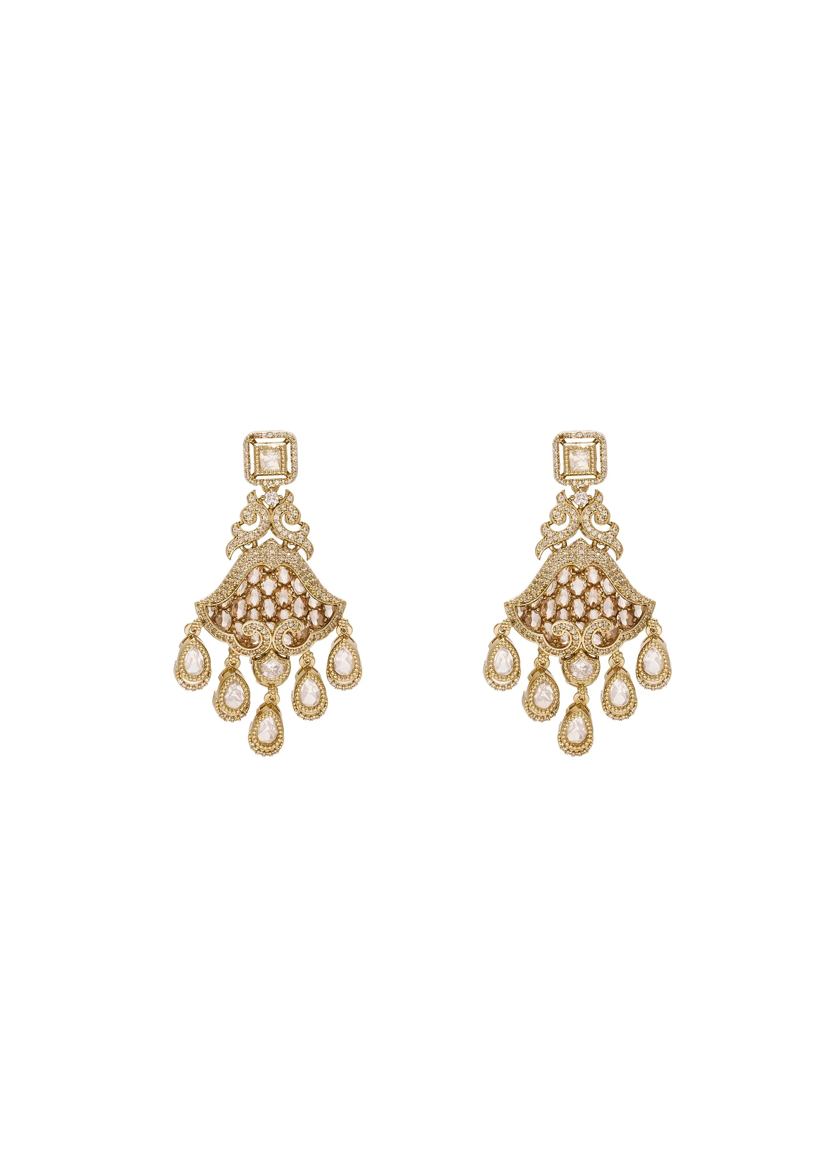 Gloss Chandbali Earrings