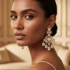 1065-gold-white-polki-earrings-with-timeless-detail-1.webp Gold White Polki Earrings With Timeless Detail