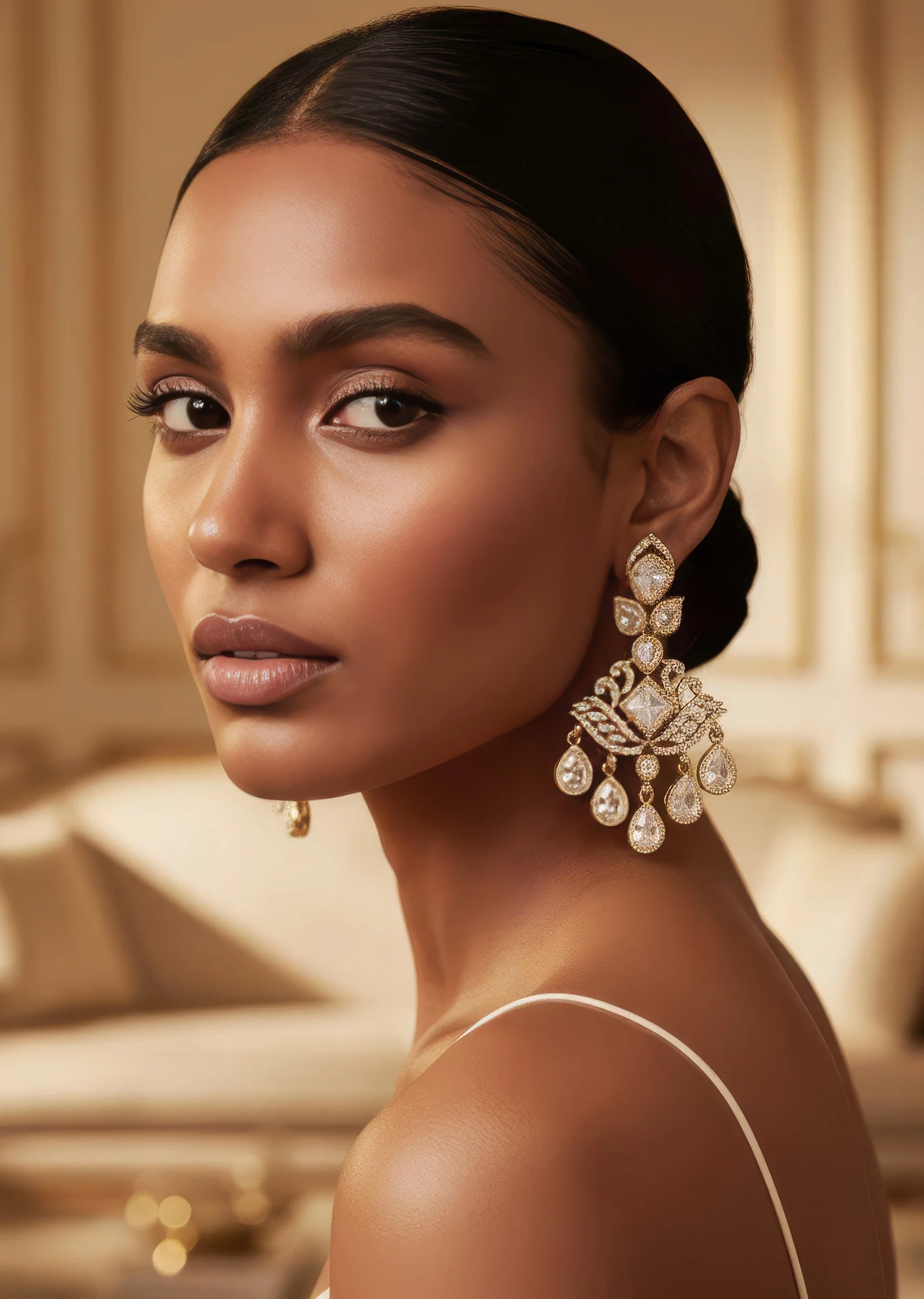 1065-gold-white-polki-earrings-with-timeless-detail-1.webp Gold White Polki Earrings With Timeless Detail