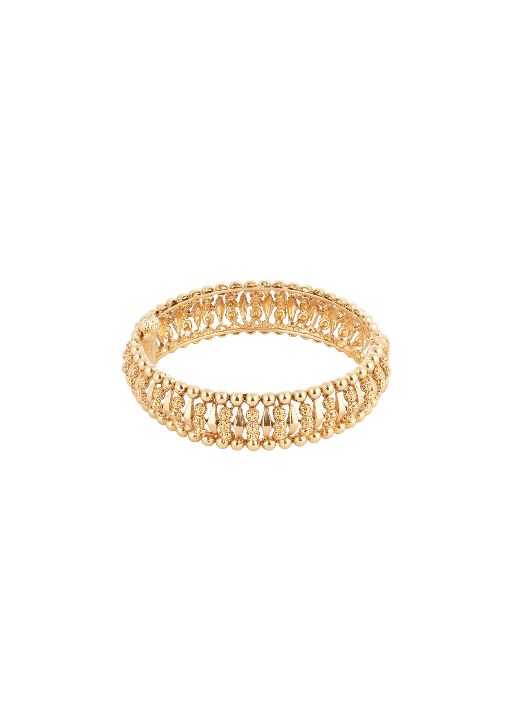 1066-gold-white-kundan-bangles-with-elegant-detail-3.webp Gold White Kundan Bangles With Elegant Detail