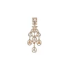 White And Gold Stone Encrusted Necklace Set With Maangtikka