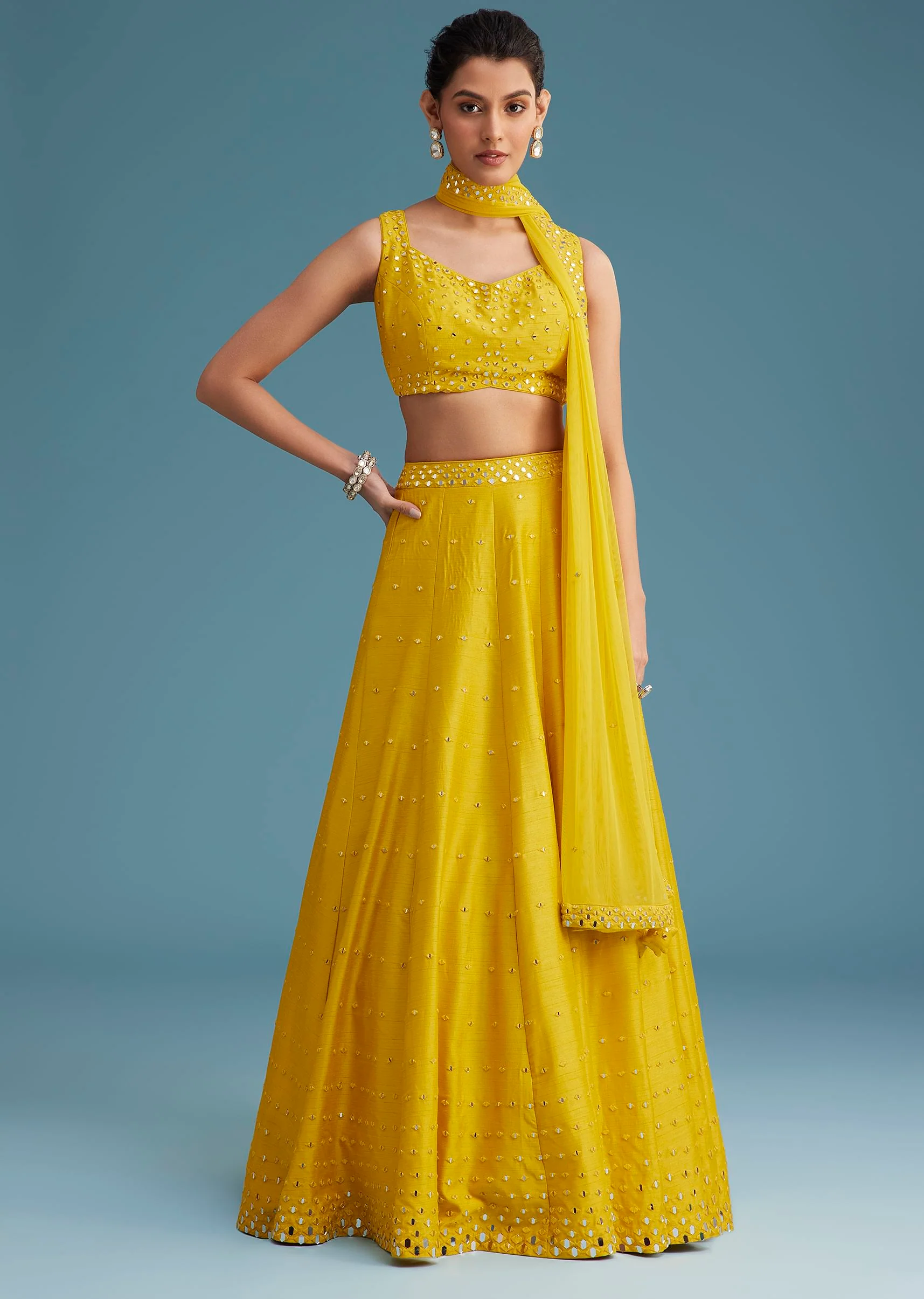 10727-yellow-nysa-silk-lehenga-set-with-mirror-work-1.webp Yellow Nysa Silk Lehenga Set With Mirror Work