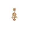 Antique Gold Toned Rajwadi Kundan Necklace Set