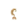 Pearl & Zirconia Jhumka Earrings