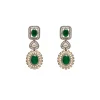 Green Layered Kundan Necklace Set