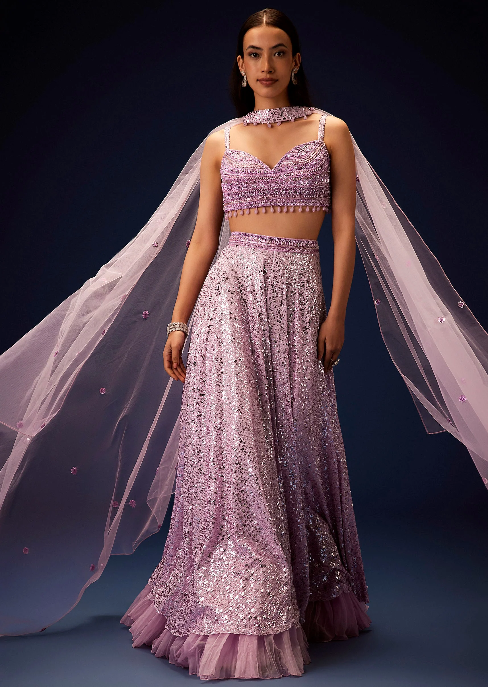 11011-mauve-sequence-double-layer-skirt-dupatta-set-with-hand-embroidered-blouse-1.webp Mauve Sequence Double Layer Skirt Dupatta Set With Hand Embroidered Blouse