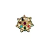 Multicolor Kundan Statement Ring