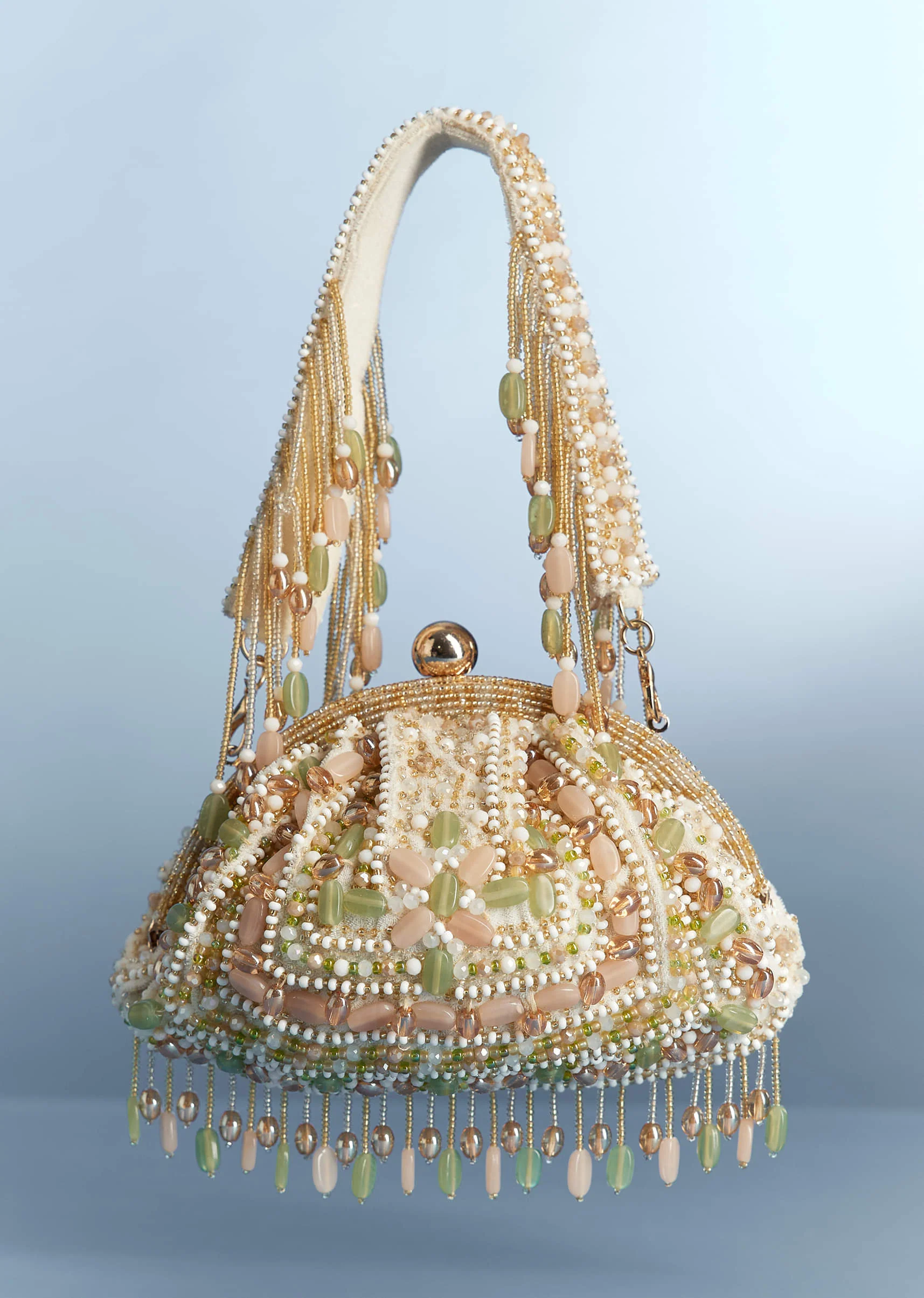 Multicolour Potli With Bead Work