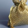 Golden Beaded Tassel Potli