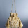 Golden Pearl Embellished Potli