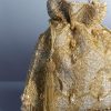 Golden Pearl Embellished Potli
