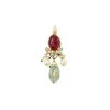 Multicolor Gemstone Choker Necklace Set