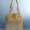 Mustard Yellow Potli With Tassel Detailing