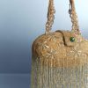 Mustard Yellow Potli With Tassel Detailing
