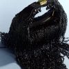 Black Potli With Tassel Detailing