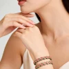 Floral Enamel Kundan Bracelet