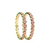 Floral Enamel Kundan Bracelet