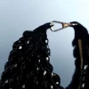 Black Potli With Bead Work