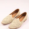 11131-off-white-raw-silk-zardozi-juttis-1.webp Off White Raw Silk Zardozi Juttis