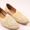 11131-off-white-raw-silk-zardozi-juttis-3.webp Off White Raw Silk Zardozi Juttis