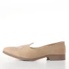 Beige Mens Footwear with Silver Thread Embroidery