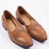 Brown Zardosi Work Juttis For Men