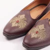 11167-wine-zardosi-work-juttis-4.webp Wine Zardosi Work Juttis
