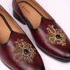 Wine Handwork Jutti For Men