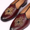 Wine Handwork Jutti For Men