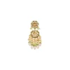 1139-green-and-gold-traditional-kundan-chandbali-necklace-set-with-faux-pearl-4.webp Green and Gold Traditional Kundan Chandbali Necklace Set with Faux Pearl