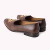 Brown Embroidered Juttis