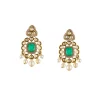 1142-green-traditional-kundan-polki-necklace-set-with-faux-beads-and-stones-3.webp Green Traditional Kundan Polki Necklace Set with Faux Beads and Stones