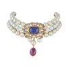 1143-midnight-blue-traditional-kundan-polki-necklace-set-2.webp Midnight Blue Traditional Kundan Polki Necklace Set
