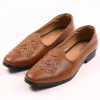 Tan Brown Jutti With Handwork