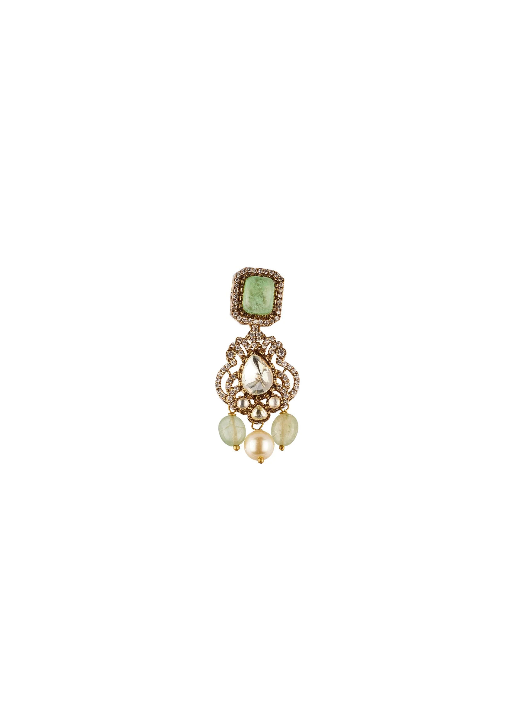 1150-mint-green-traditional-gold-kundan-polki-necklace-set-with-faux-pearl-4.webp Mint Green Traditional Gold Kundan Polki Necklace Set with Faux Pearl
