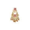 1152-gold-toned-chandbali-earrings-with-kundan-and-stone-and-pearl-detailing-3.webp Gold Toned Chandbali Earrings With Kundan And Stone And Pearl Detailing