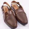 Dark Brown Ethnic Juttis For Men