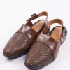 Dark Brown Ethnic Juttis For Men